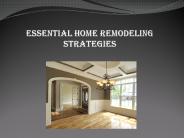 Essential Home Remodeling Strategies