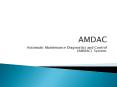 Automatic Maintenance Diagnostics and Control System PowerPoint PPT Presentation