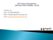 Sap Trm Online Training Modules@magnifictraining.com