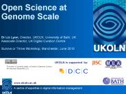 eResearch South Workshop