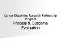 Cancer Disparities Research Partnership Program Process PowerPoint PPT Presentation