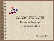 CARBOHYDRATES