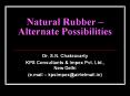 Natural Rubber  PowerPoint PPT Presentation