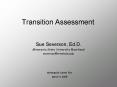 Transition Assessment PowerPoint PPT Presentation