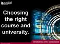 Choosing the right course and university. PowerPoint PPT Presentation