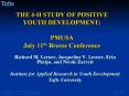 THE 4-H STUDY OF POSITIVE YOUTH DEVELOPMENT: PMUSA July 11th Breeze Conference PowerPoint PPT Presentation
