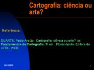 Cartografia: ci