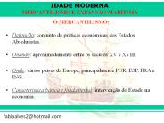 O MERCANTILISMO: