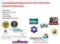 Undergraduate Research at UA in the Dixon Group in Chemistry PowerPoint PPT Presentation
