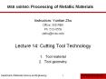 MSE 440/540: Processing of Metallic Materials PowerPoint PPT Presentation
