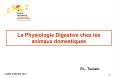 La Physiologie Digestive chez les animaux domestiques PowerPoint PPT Presentation