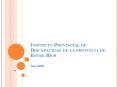 Instituto Provincial de Discapacidad de la provincia de Entre R PowerPoint PPT Presentation
