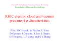 RHIC electron cloud and vacuum pressure rise characteristics PowerPoint PPT Presentation