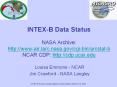 INTEX-B Data Status NASA Archive: http://www-air.larc.nasa.gov/cgi-bin/arcstat-b NCAR CDP: http://cdp.ucar.edu PowerPoint PPT Presentation