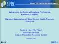 Advancing the National Strategy For Suicide Prevention (NSSP) National Association of State Mental Health Program Directors PowerPoint PPT Presentation