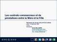 Les contrats commerciaux et de prestations entre la M PowerPoint PPT Presentation