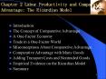 Chapter 2 Labor Productivity and Comparative Advantage: The Ricardian Model PowerPoint PPT Presentation