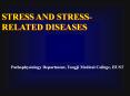 STRESS AND STRESS-RELATED DISEASES PowerPoint PPT Presentation
