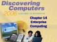 Chapter 14 Enterprise Computing PowerPoint PPT Presentation