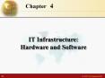 IT Infrastructure: Hardware and Software PowerPoint PPT Presentation