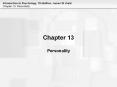 Chapter 13 Personality PowerPoint PPT Presentation
