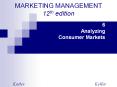MARKETING MANAGEMENT 12th edition PowerPoint PPT Presentation