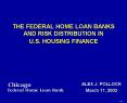 THE FEDERAL HOME LOAN BANKS AND RISK DISTRIBUTION IN U.S. HOUSING FINANCE PowerPoint PPT Presentation