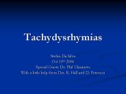 Tachydysrhymias