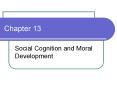Social Cognition and Moral Development PowerPoint PPT Presentation