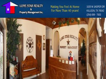 Fort Hood Housing - Lone Star Realty