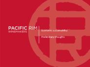 Economic sustainability Preliminary thoughts