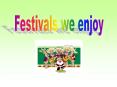 Festivals we enjoy PowerPoint PPT Presentation