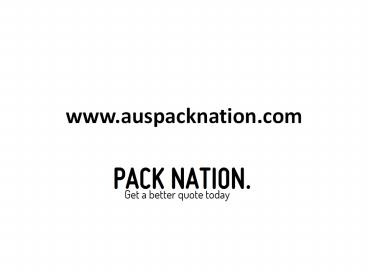 Shopping Bags Australia - www.auspacknation.com