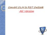 Added OLM to EML Converter Feature