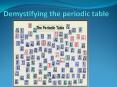 Demystifying the periodic table PowerPoint PPT Presentation