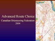 Advanced Route Choice