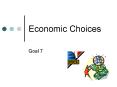 Economic Choices PowerPoint PPT Presentation