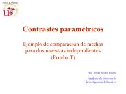 Contrastes param