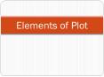 Elements of Plot PowerPoint PPT Presentation