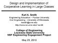 Design and Implementation of Cooperative Learning in Large Classes PowerPoint PPT Presentation