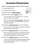 Invention Presentation PowerPoint PPT Presentation