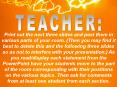TEACHER: PowerPoint PPT Presentation