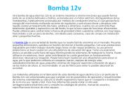 Bomba 12v