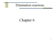 Elimination reactions