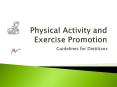 Physical Activity and Exercise Promotion PowerPoint PPT Presentation