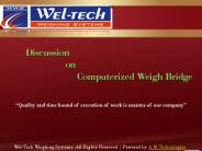 Computerized weighbridge, fully computerized weighbridge, manufacturers, India
