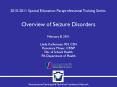 Overview of Seizure Disorders PowerPoint PPT Presentation