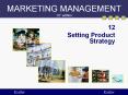 MARKETING MANAGEMENT 12th edition PowerPoint PPT Presentation