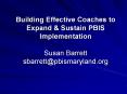 Building Effective Coaches to Expand PowerPoint PPT Presentation
