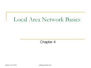 Local Area Network Basics